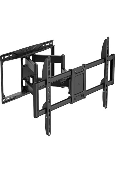POWERTECH PT-1423 Βάση τηλεόρασης τοίχου έως 90 " Ασημί