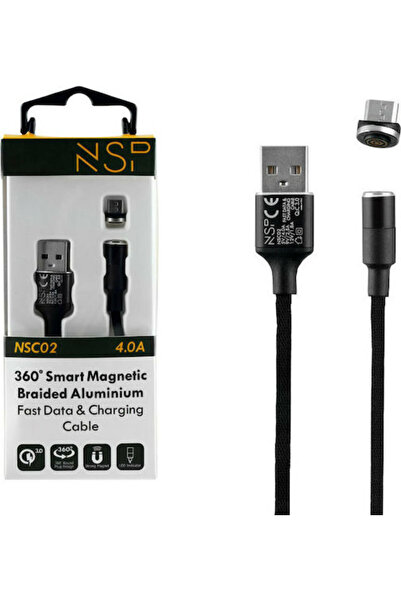 NSP NSC02 1.2μ Πλεκτό Καλώδιο USB 2.0 σε micro USB