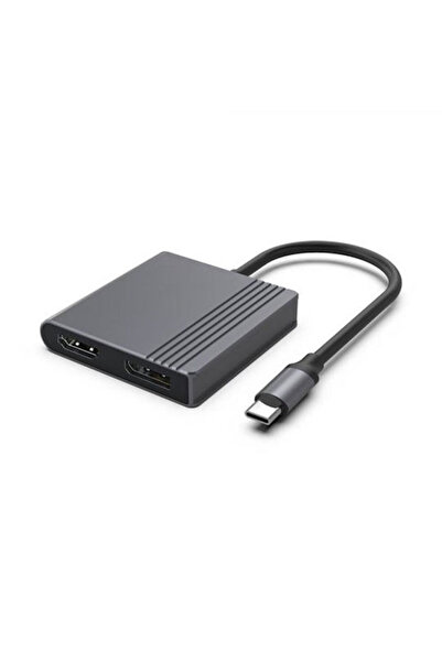 Cablexpert Σταθμός σύνδεσης USB-C με HDMI 4K, PD και υποδοχή για 2 οθόνες, Μα...