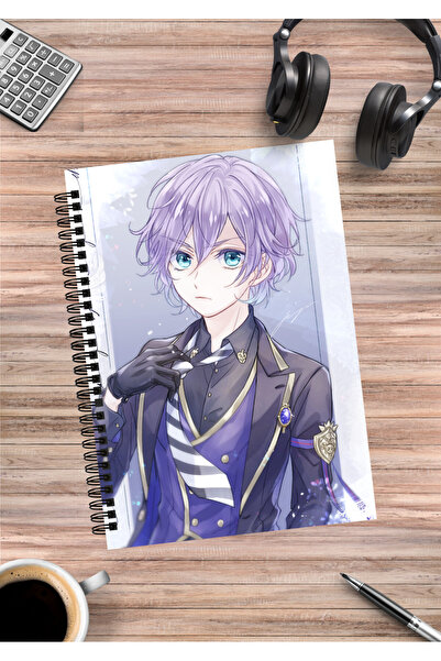 mertfigur Caiet spiralat Twisted Wonderland Anime A5 (50 de foi)