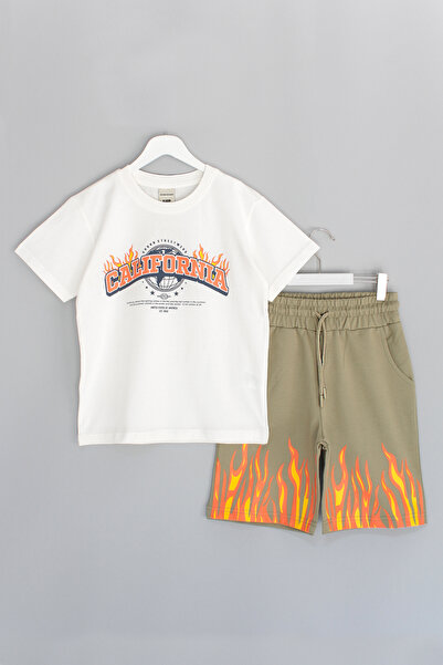 DobaKids California Dreams Tricou cu mânecă scurtă Capri pentru băieți Set de...
