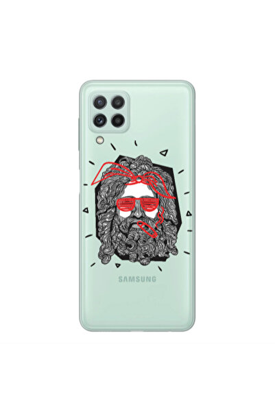 Other Samsung M32 Cool glasses Transparent Silicone TPU Θήκη