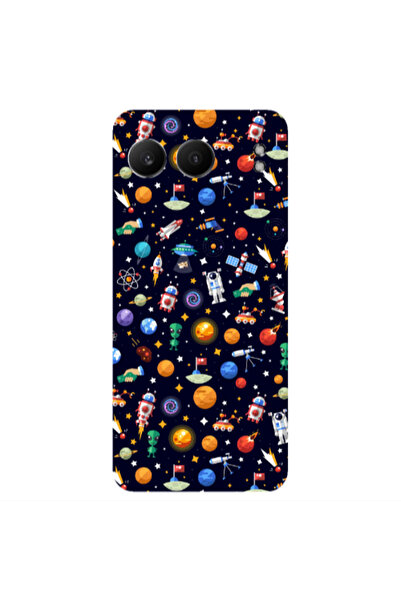 Other Oneplus Nord 4 Small planets Transparent Silicone TPU Θήκη