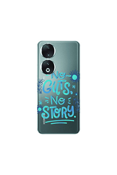 Other Honor 90 5G No guts no story Transparent Silicone TPU Θήκη