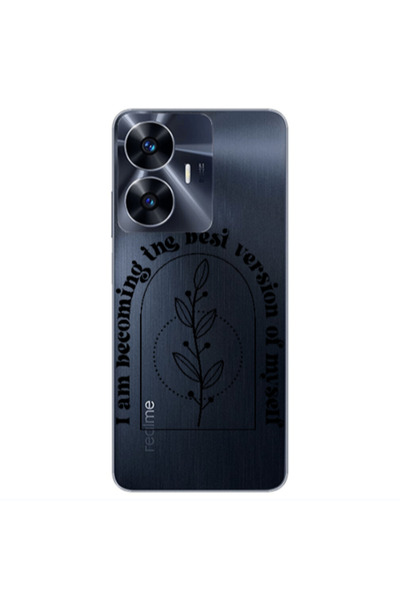 Other Realme Note 50 I am Becoming Transparent Silicone TPU Θήκη