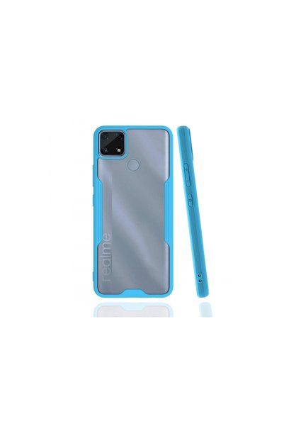 eco port C25 Case Platinum Silicone Compatible with Realme - Blue