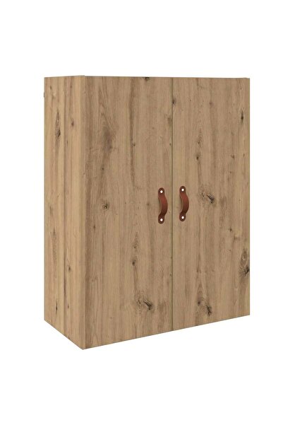 vidaxl Dulap de perete Pe perete Stejar Artizanal 69,5 x 34 x 90 cm