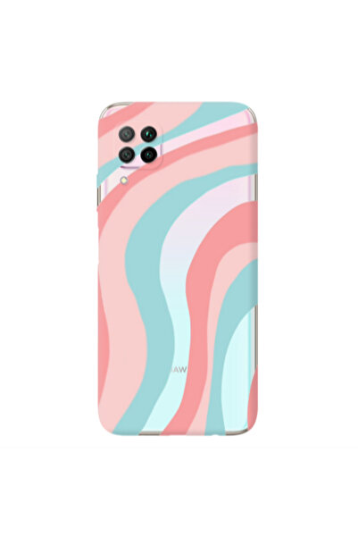 Other Huawei P40 Lite Colored lines Transparent Silicone TPU Θήκη