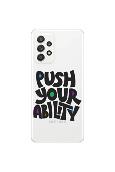 Other Samsung A13 4G Push Your Ability Transparent Silicone TPU Θήκη