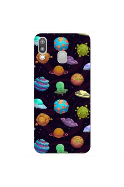 Other Samsung M20 Spacecraft Transparent Silicone TPU Θήκη