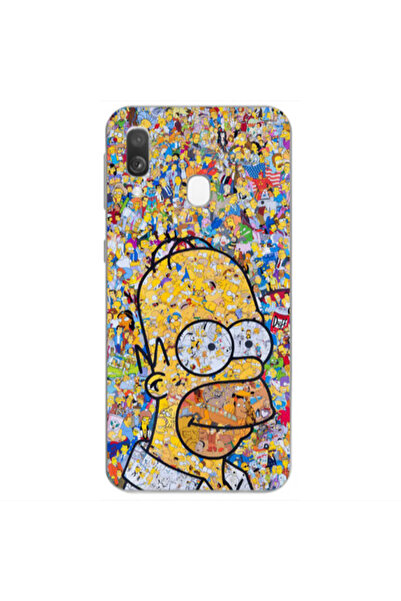 Other Samsung A40 Simpsons Transparent Silicone TPU Θήκη