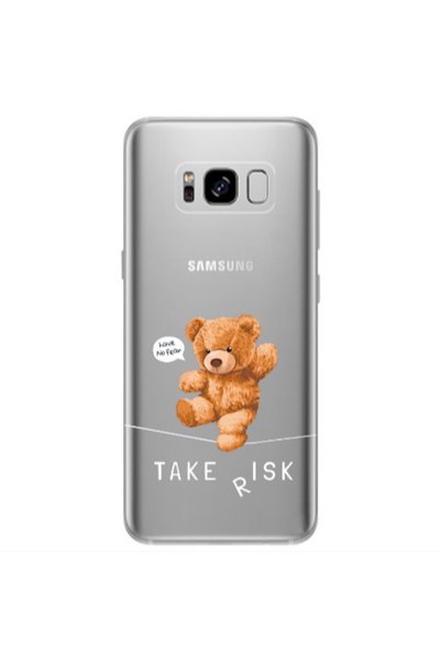 Other Samsung S8 Plus Take risk Transparent Silicone TPU Θήκη