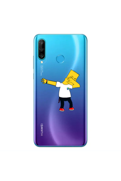 Other Huawei P30 Lite Simpsons2 Transparent Silicone TPU Θήκη
