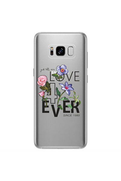 Other Samsung S8 Plus Love for ever Transparent Silicone TPU Θήκη