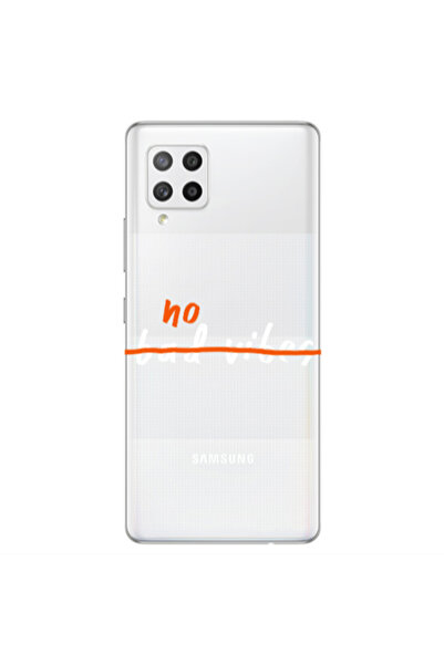 Other Samsung A42 5G No bad vibes 2 Transparent Silicone TPU Θήκη