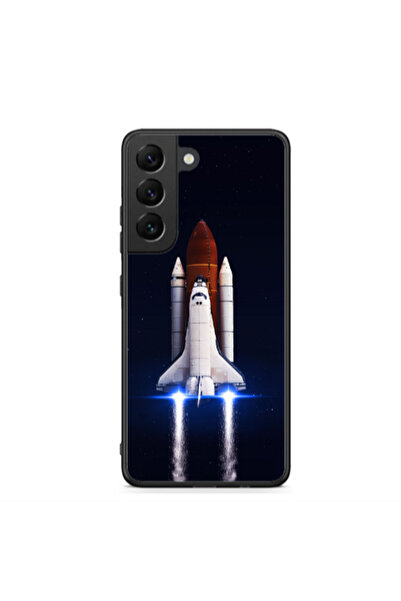 Other Samsung S22 Plus space travel Black Glossy Θήκη