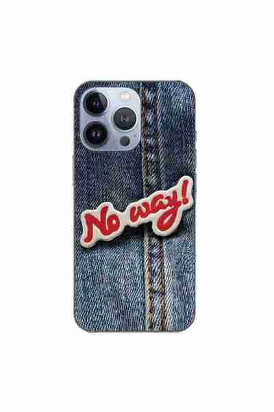 OEM Θήκη συμβατή με Apple iPhone 13 Pro από σιλικόνη gel TPU, μοντέλο No Way ...