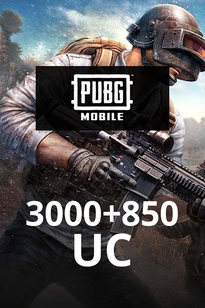 Pubg Mobile UC Kodu 3000+850 UC