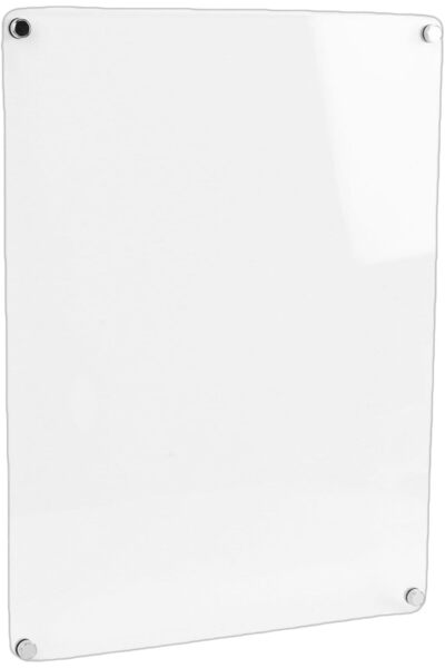 Slasa Clear Acrylic Whiteboard 50x70cm Planning Memo Board for Refrigerator