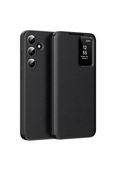 sscase Smart View Window Θήκη Βιβλίο Black (Samsung Galaxy S25 FE 5G)