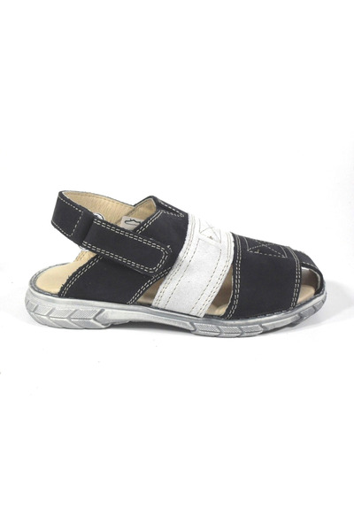Lui Shoes Παιδικά Σανδάλια, TOTTO 3S101, Lui Shoes, 100% φυσικό δέρμα, μαύρο