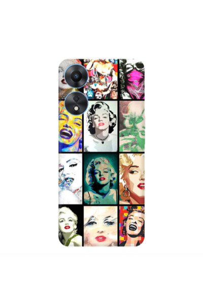 Other Oppo A 98 Marilyn Monroe Transparent Silicone TPU Θήκη