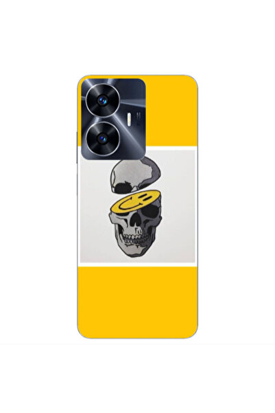 Other Realme Note 50 Smiley dry head Transparent Silicone TPU Θήκη