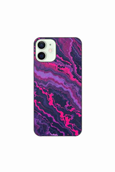 OEM Case compatible with Apple iPhone 12 Mini Silicone Gel Tpu Model Midnight...