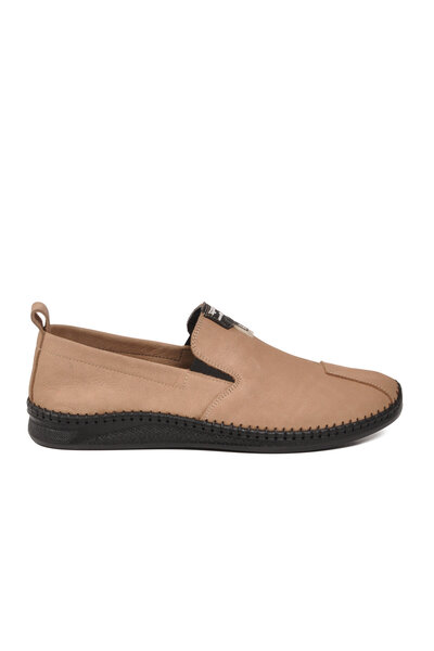 AYAKMOD Sand Nubuck Genuine Leather Orthopedic Men's Casual Shoes Premium 308 m