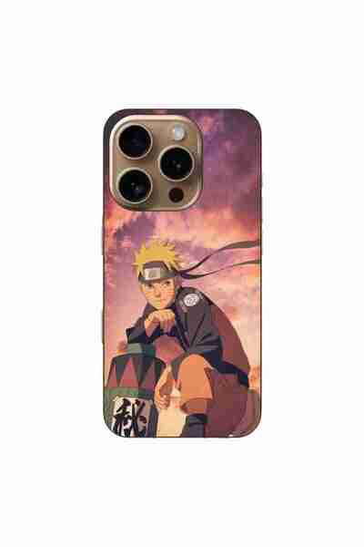 OEM Husa compatibila cu Apple iPhone 16 Pro Silicon Gel Tpu Model Naruto Perg...