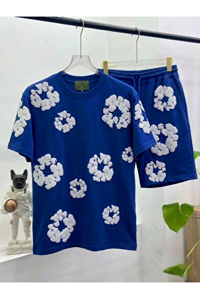 CLASSY.MODA Set unisex confortabil cu model urban în contrast – Combinație el...