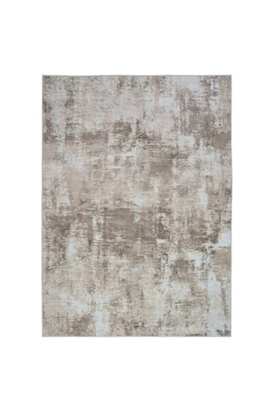 OEM Covor modern, 180 x 250 cm, Antiderapant, Maro, Poliester, Ușor de curăța...