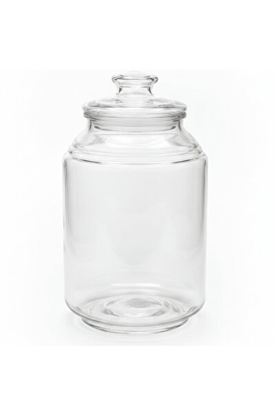 Sİgnature Glass Storage Jar with Lid — 3500 ml | Premium Kitchenware