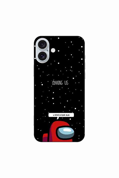 OEM Husa compatibila cu Apple iPhone 16 Plus Silicon Gel Tpu Model Among Us