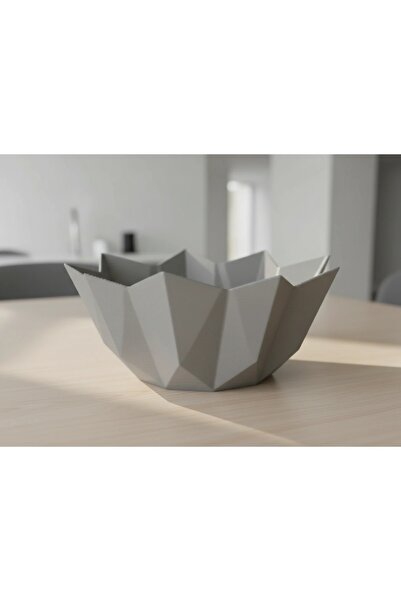 OEM Obiect Decorativ Imprimat 3D, Design Geometric Inspirat de Origami