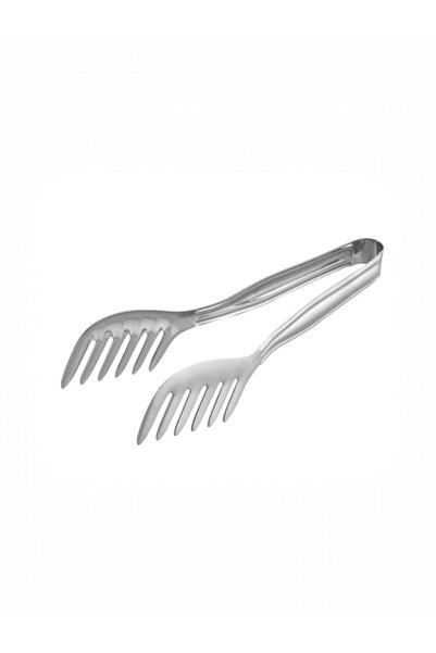 BİZ ZÜCCACİYE Biz Home Stainless Pasta Tongs 22 cm
