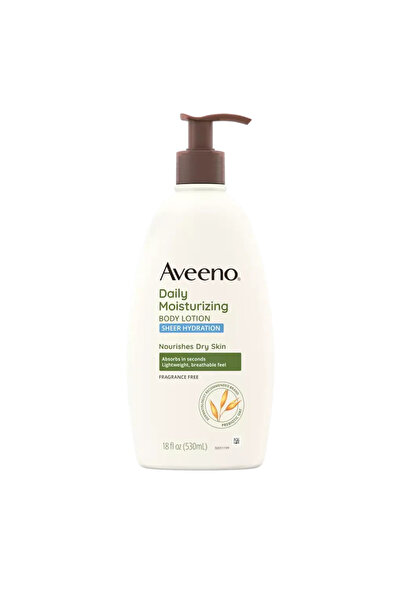 AVEENO Clear Hydrating Daily Moisturizer, 18 Fl oz (530 ml) - Fragrance-Free