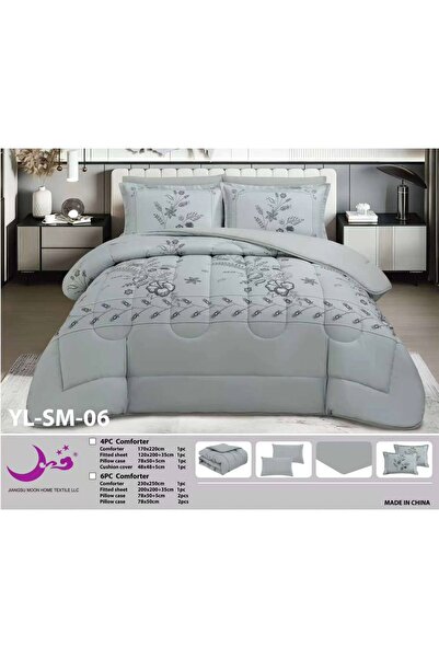 Moon Yas Summer Quilt Tufted - Double Sided Filling - 6 Pieces - Tufted Summe...
