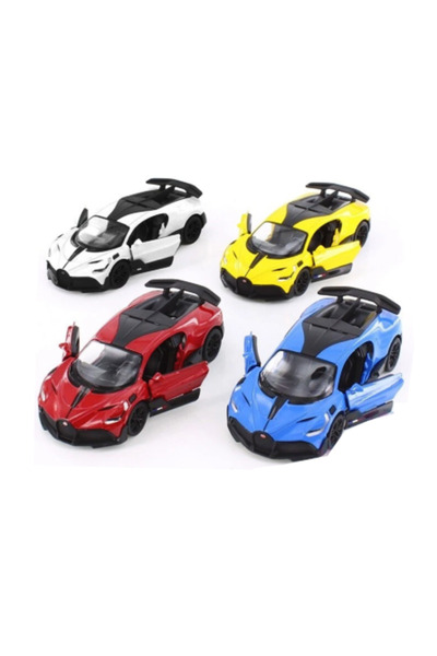 OEM Die-Cast Metal Car with LED Lights, Sounds and Practical Moving Doors