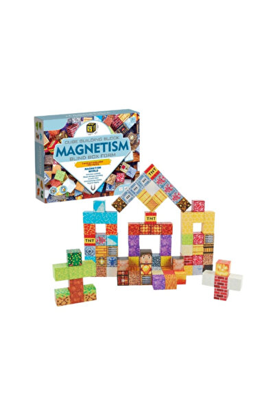 PlayFun Магнитен конструктор Комплект за горна и долна част  "Magnetism W " И...