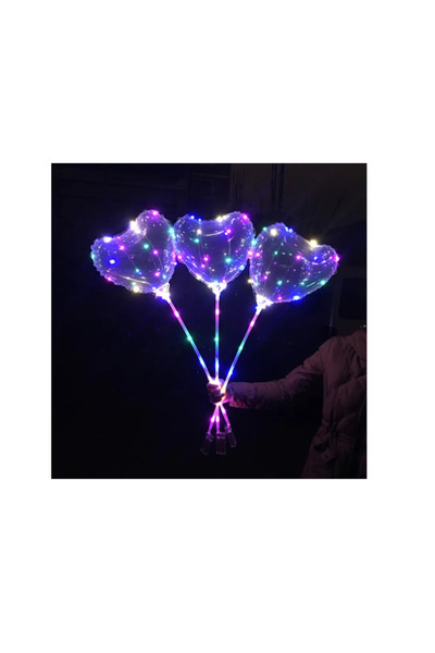 PlayFun Jucărie Set 50 Baloane Party LED multicolor, for Lumini LED Interacti...