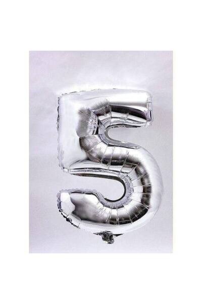 OEM Silver Number Foil Balloons 9