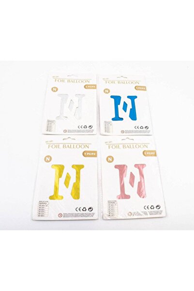 OEM Foil Balloon Letter "N" 40cm Silver