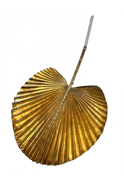 OEM Artificial Flowers Golden Fan Leaf