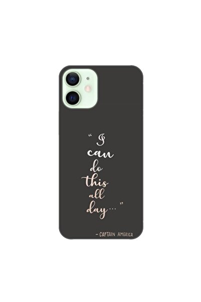 OEM Husa compatibila cu Apple iPhone 12 Mini Silicon Gel Tpu Model Mesaj I Ca...