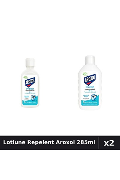 Aroxol Set 2 Loțiune Repelent Insecte 85ml + 200ml - Protecție Eficientă