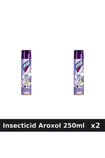 Aroxol Set 2 Spray Insecticid 250ml - Anti Gandaci, Tantari, Muste - Protectie