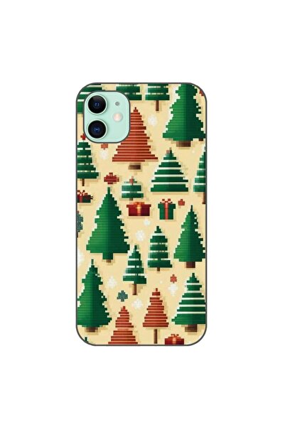 OEM Husa compatibila cu Apple iPhone 11 Silicon Gel Tpu Model Pixel Art Chris...