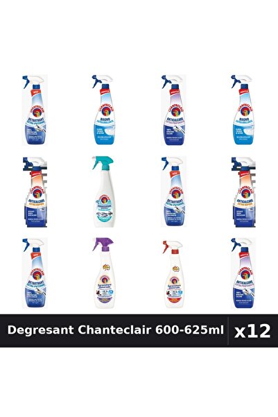 Chanteclair Set 12 Degresant Universal 600-625ml - Anti-Miros, Marsilia, Mosc...
