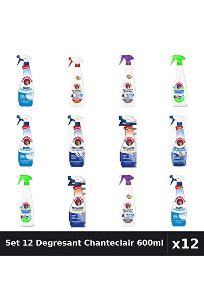 Chanteclair Set 12 Degresant Universal 600ml - Extra Parfumat, Extra Puternic...